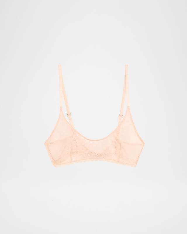 Dahlia Floral Lace Soft Br